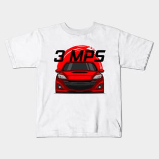 Front Red 3 MPS Mazdaspeed3 Kids T-Shirt